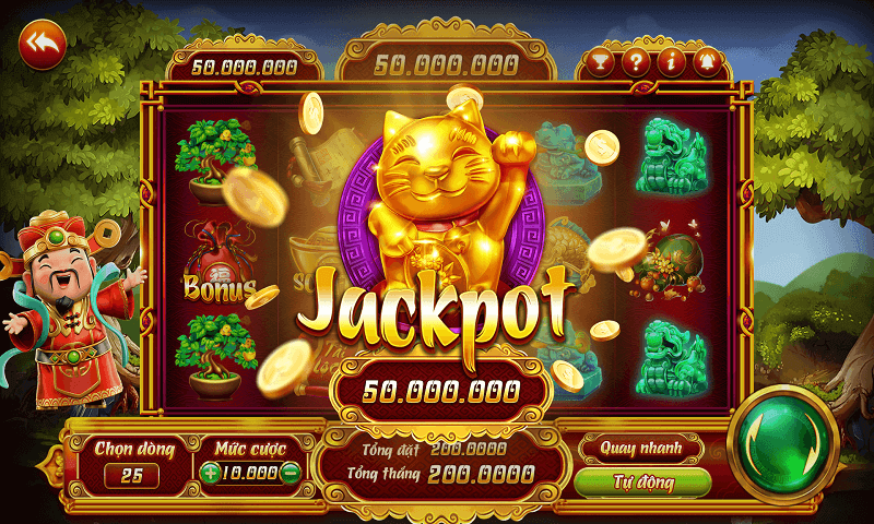 Hình ảnh đồng hồ đếm ngược jackpot lũy tiến đang tăng lên, thể hiện số tiền thưởng khổng lồ có thể giành được.